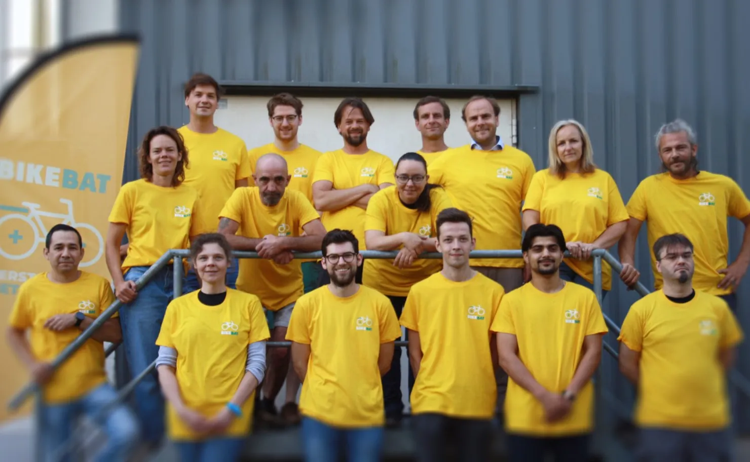 Bikebat team and workshop